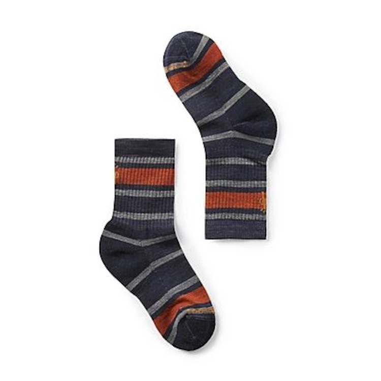 Smartwool Hike Light Cushion Striped Crew Socks – Kid’s